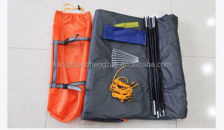 Barraca Inflável para Camping, Barraca Inflável Glamping com Bomba Manual para Todas as Estações, Ideal para Família, Amigos, Acampamento, Encontros ao Ar Livre