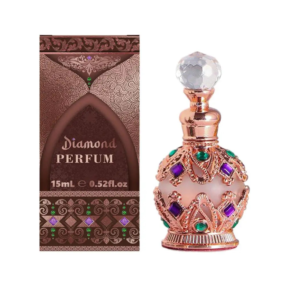 Perfume Árabe Feminino com Feromônio — Buquê Floral de Rosa, Jasmim e Baunilha Duradouro