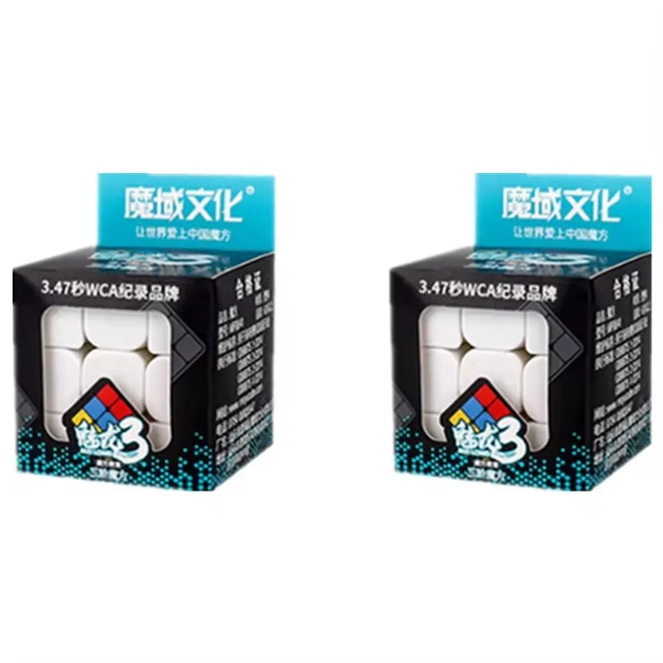 Cubos Mágicos MoYu MeiLong 3x3x3 Sem Adesivos, Quebra-Cabeça de Velocidade, Brinquedos para Adultos, Presentes de Aniversário e Natal para Crianças 33