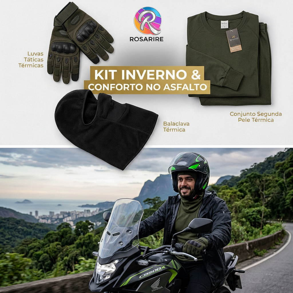 Kit 1 — Inverno & Conforto no Asfalto