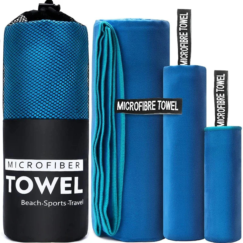 1 pc esportes microfibra toalha de bolso secagem rápida portátil ultraleve absorvente toalha para piscina ginásio fitness yoga toalha de praia 1