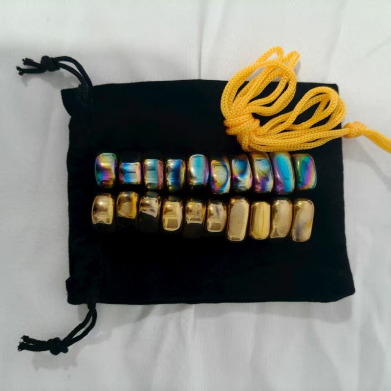 Conjunto de Ímãs Coloridos de Corda Faça Você Mesmo - 20 Ímãs Versáteis para Geladeira para Fotos e Brincadeiras Sensoriais