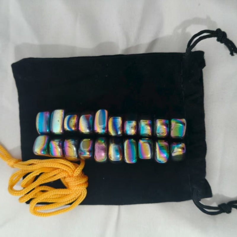 Conjunto de Ímãs Coloridos de Corda Faça Você Mesmo - 20 Ímãs Versáteis para Geladeira para Fotos e Brincadeiras Sensoriais