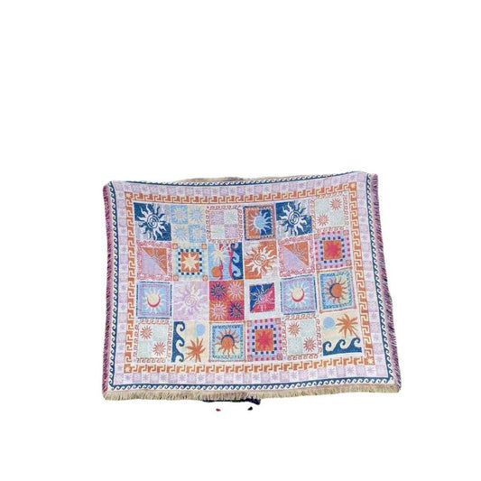 Multi-functional blanket for camping, bedroom, living room, cotton blanket, sofa cushion, and blanket