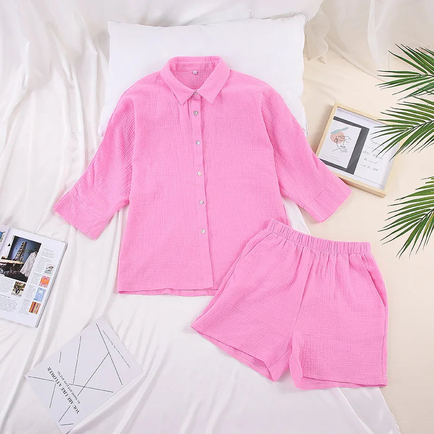 Pijama de Algodão Feminino Quentinho — Conforto e Estilo para Noites Perfeitas