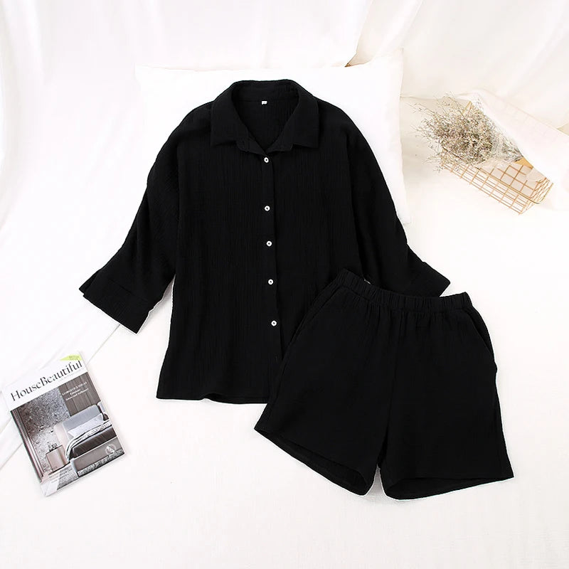 Pijama de Algodão Feminino Quentinho — Conforto e Estilo para Noites Perfeitas