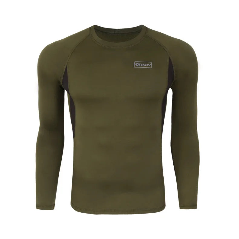 Conjunto Térmico Masculino de Inverno — Compresso, Fleece e Secagem Rápida em 4 Cores