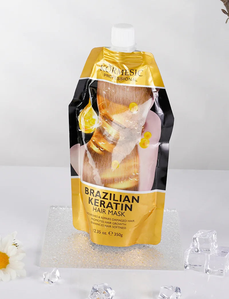 Máscara Capilar de Colágeno — Nutrição Profunda, Reparação e Brilho para Cabelos Tingidos e Secos