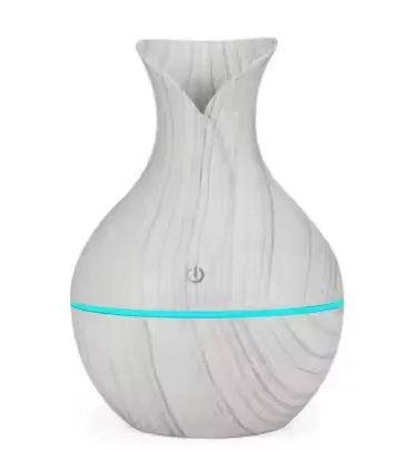Difusor de Aromaterapia Ultrassonico com Controle Remoto — Umidificador e Luz LED 7 Cores