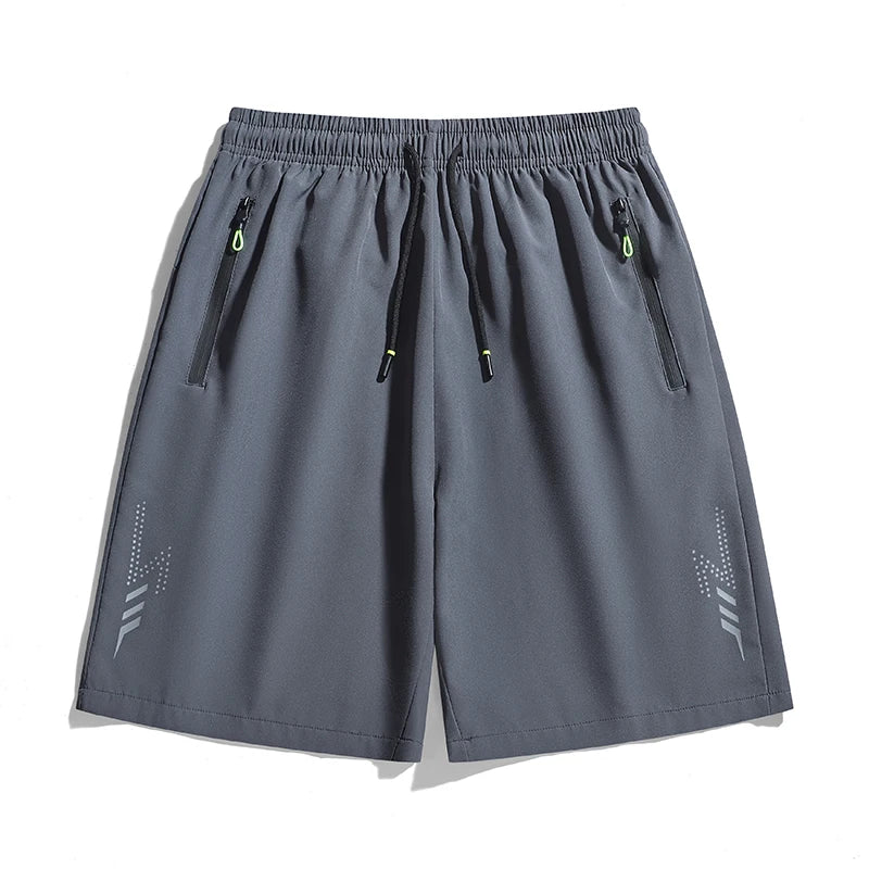 Shorts Masculinos de Secagem Rápida Estilosos — Ideais para Treinos Atléticos e Academia