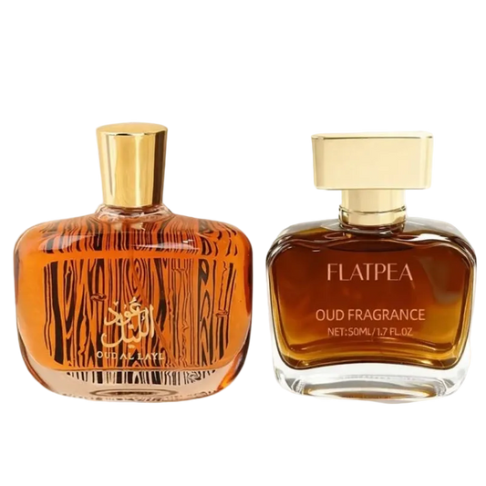 Perfume Árabe Clássico de Sândalo e Almíscar — Fragrância Amadeirada Elegante e Duradoura