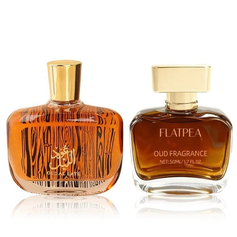 Perfume Árabe Clássico de Sândalo e Almíscar — Fragrância Amadeirada Elegante e Duradoura