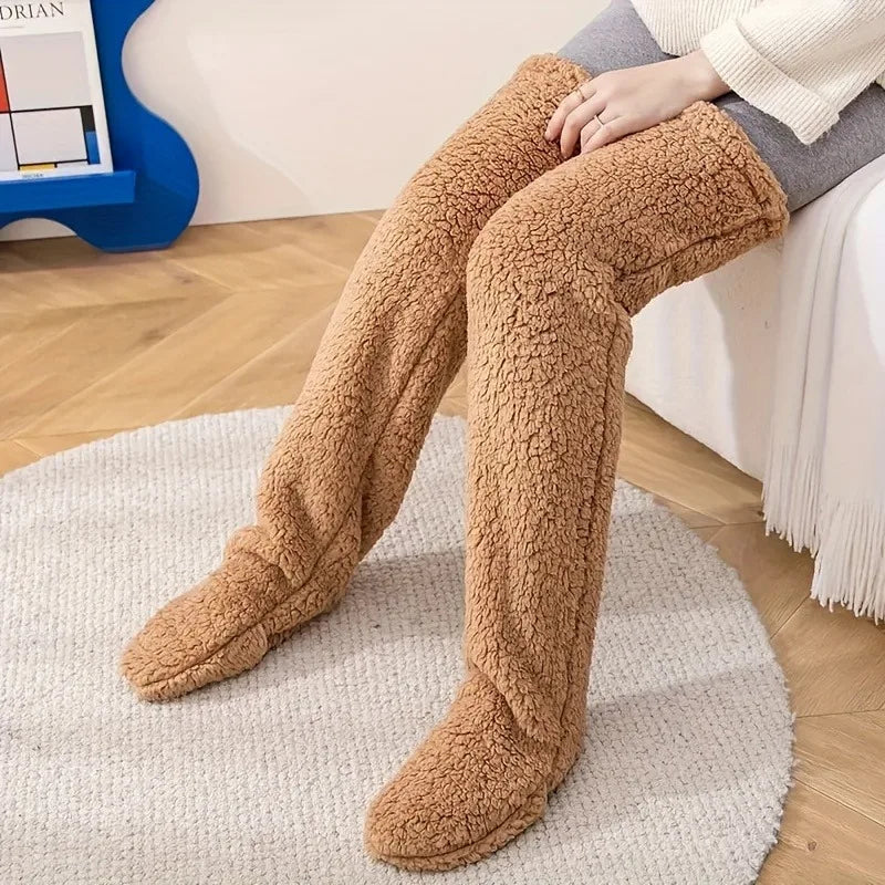 Meias Térmicas de Inverno Femininas — Quentinhas, Macias e Perfeitas para o Frio