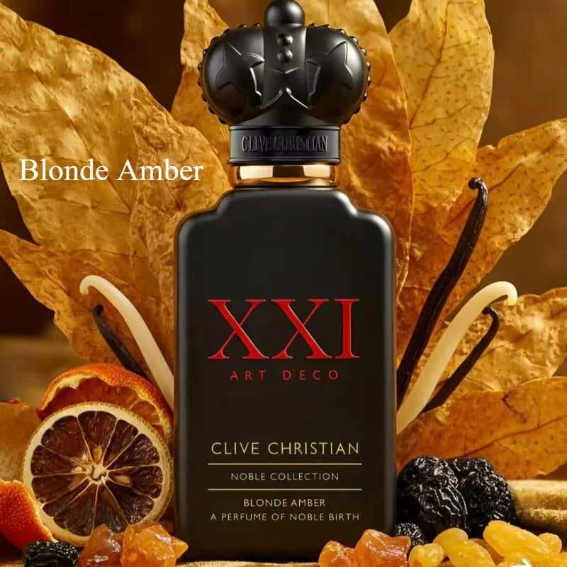 Perfume Clive Christian Masculino 50ml — Fragrância Fresca com Jasmim, Rosa, Sândalo e Musk