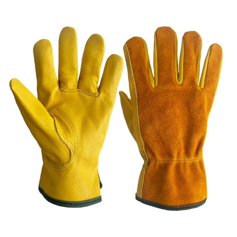 Luvas de acampamento, luvas com isolamento térmico, luvas resistentes ao desgaste e à facadas para jardinagem e montanhismo, luvas táticas,