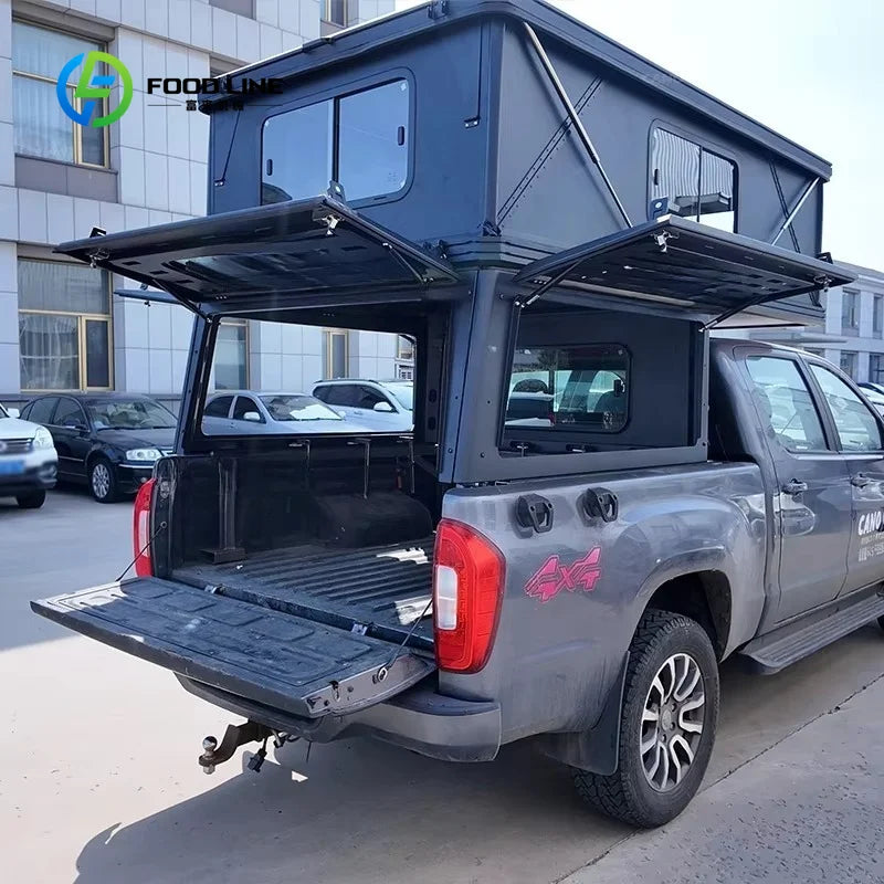 Truck Campervan - Campervan Portátil com Equipamentos de Camping Integrados, Incluindo Cama, Adequado para Acampamento ao Ar Livre.