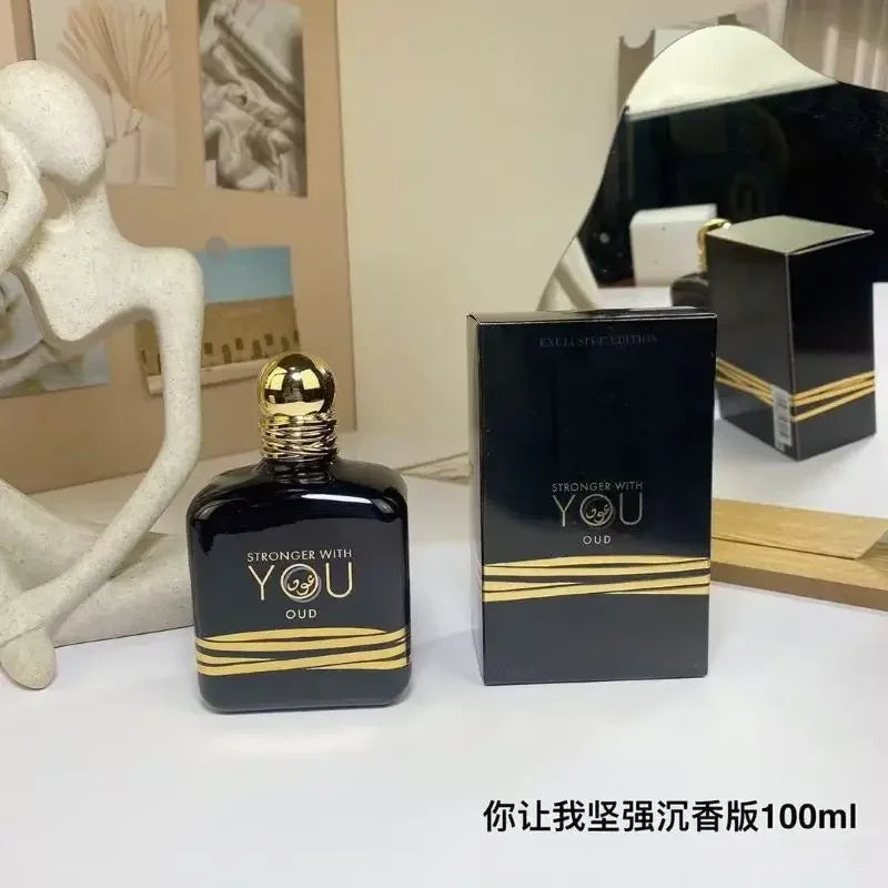 Perfume Stronger With You Absolutely 100ml — Fragrância Sofisticada de Longa Duração para Homens e Mulheres