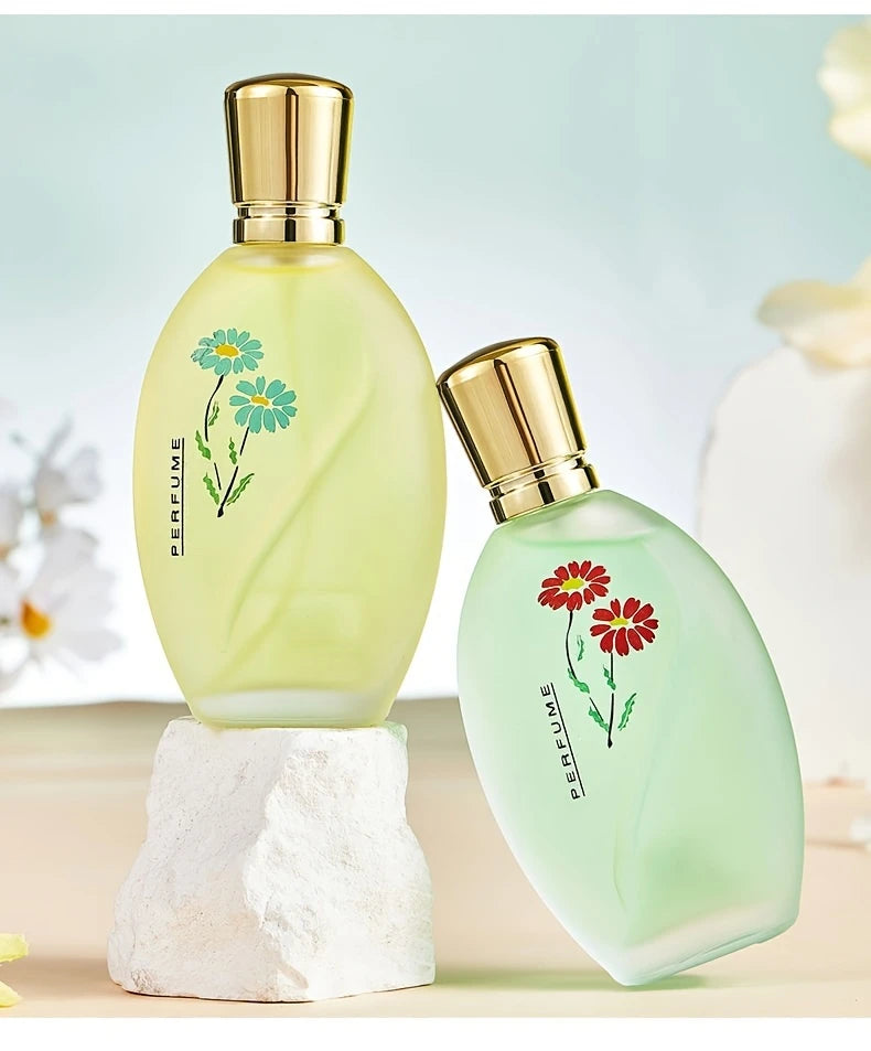 Perfume 50ml com Fragrância de Rosa e Jasmim — Presente Elegante para Homens e Mulheres