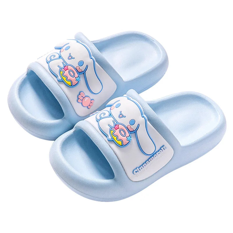 Summer Cartoon Slippers, Unisex Soft Sole Non-Slip Durable Indoor Sandals, Cute Cozy House Slides for All Ages