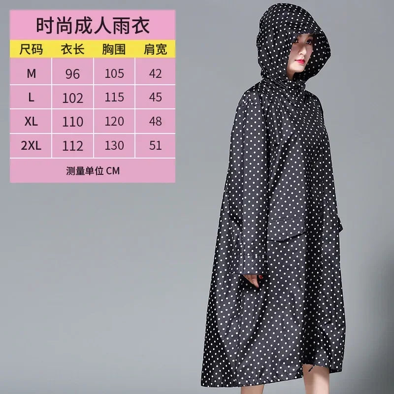 Waterproof Windproof Hooded Light Raincoat for Women and Men, Ponchos Jacket Cloak for Tourist Outdoor Hiking