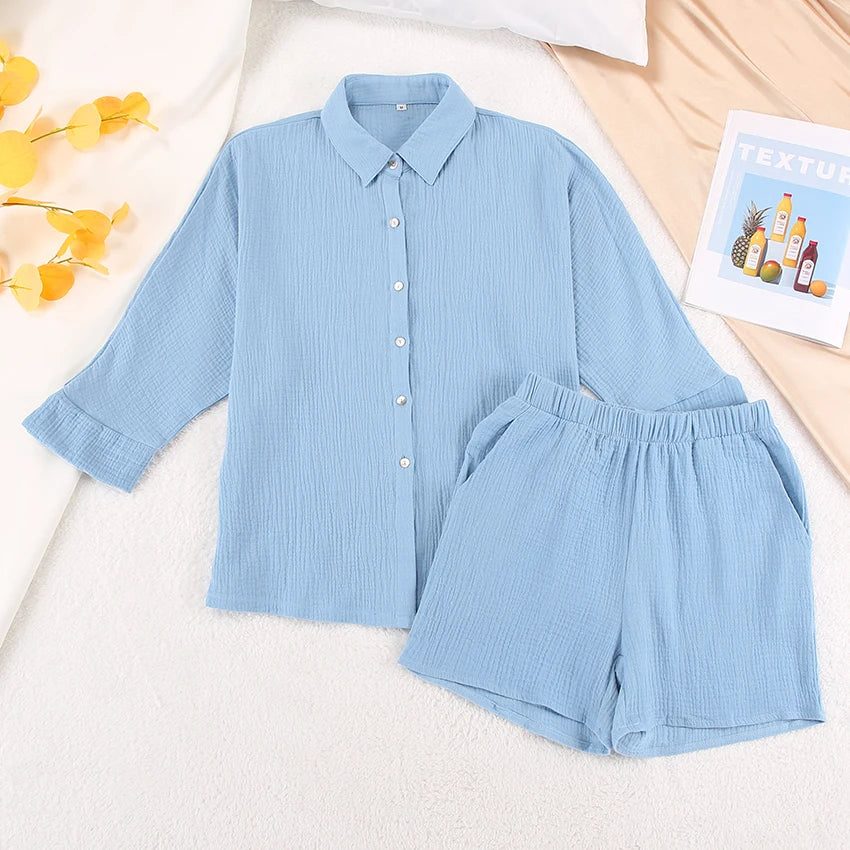 Pijama de Algodão Feminino Quentinho — Conforto e Estilo para Noites Perfeitas