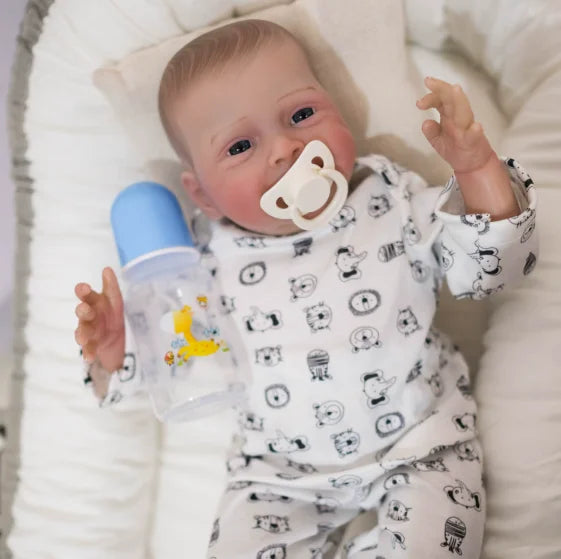 Reborn Baby Realistic Handmade sebastian Silicone Baby Doll Soft Body Life Like Newborn Dolls Toy Children Gift Christmas Gift