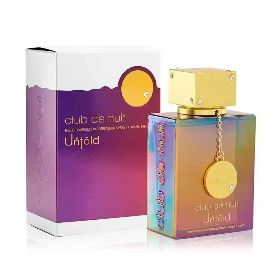 Perfume Unissex Árabe de Longa Duração — Spray Corporal com Notas Amadeiradas e Feromônio