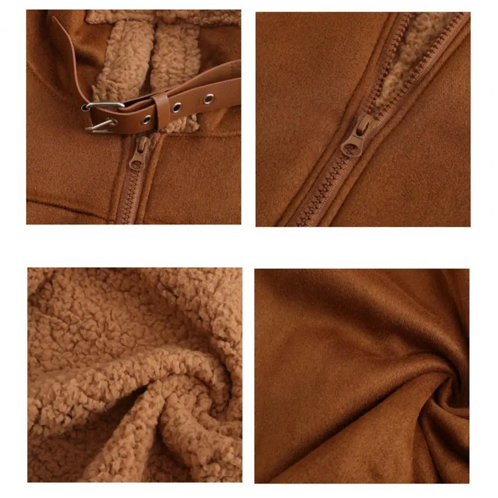 Jaqueta de Lã Vintage Masculina Quentinha — Estilo Casual e Conforto para o Inverno
