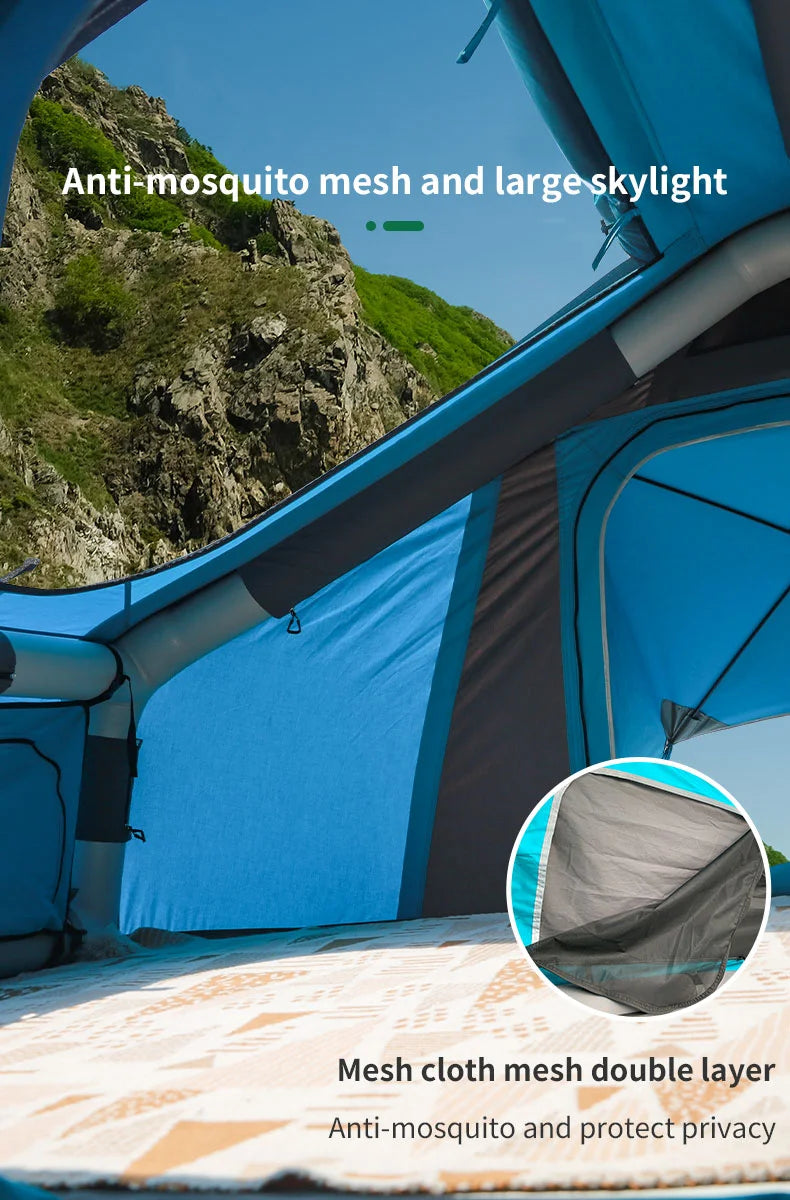 Tendas de Camping por Atacado, Tenda Inflável de Emergência para Camping ao Ar Livre, Tenda de Teto para Glamping