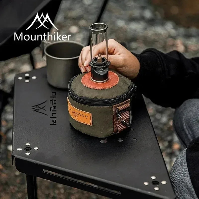 Luminária de Ambiente Retrô MOUNTAINHIKER para Piquenique e Camping, Lâmpada a Gás Criativa para Mesa de Cabeceira e Iluminação Decorativa Externa