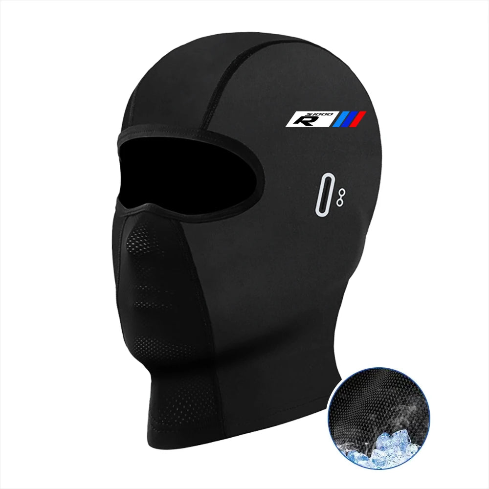Balaclava para Moto BMW S1000R — Respiravel, Corta-Vento, Versoes Curta e Longa para Verao e Inverno