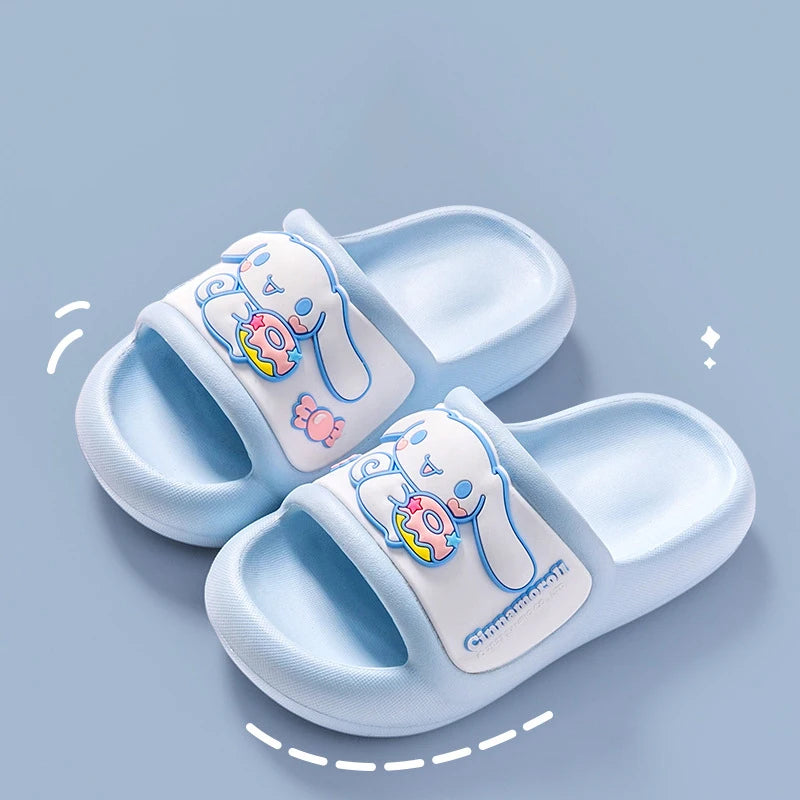 Summer Cartoon Slippers, Unisex Soft Sole Non-Slip Durable Indoor Sandals, Cute Cozy House Slides for All Ages