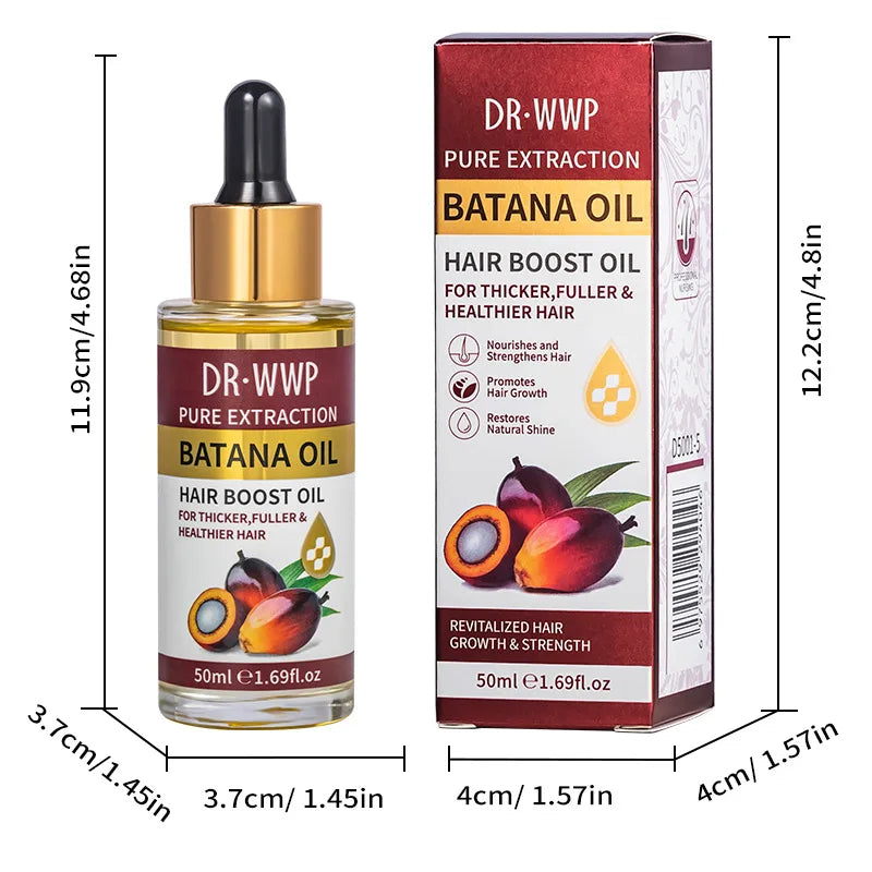 Kit Shampoo e Condicionador Batana Oil 500ml — Hidratante, Suavizante e Anti-Frizz para Cabelos