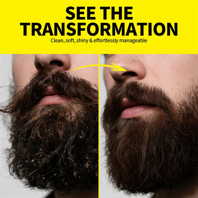 Kit de Óleo para Barba Masculino — Creme Hidratante, Cera e Óleo para Bigode Estiloso e Charmoso