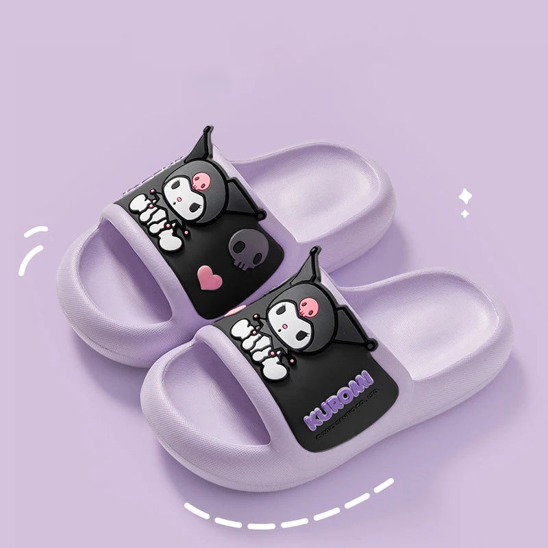 Summer Cartoon Slippers, Unisex Soft Sole Non-Slip Durable Indoor Sandals, Cute Cozy House Slides for All Ages