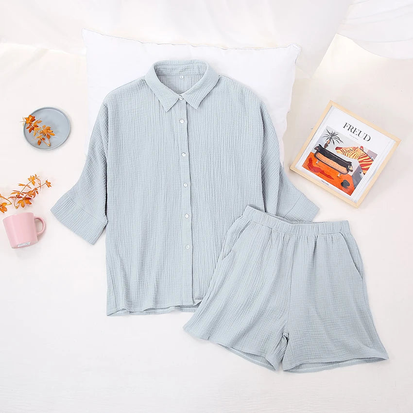 Pijama de Algodão Feminino Quentinho — Conforto e Estilo para Noites Perfeitas