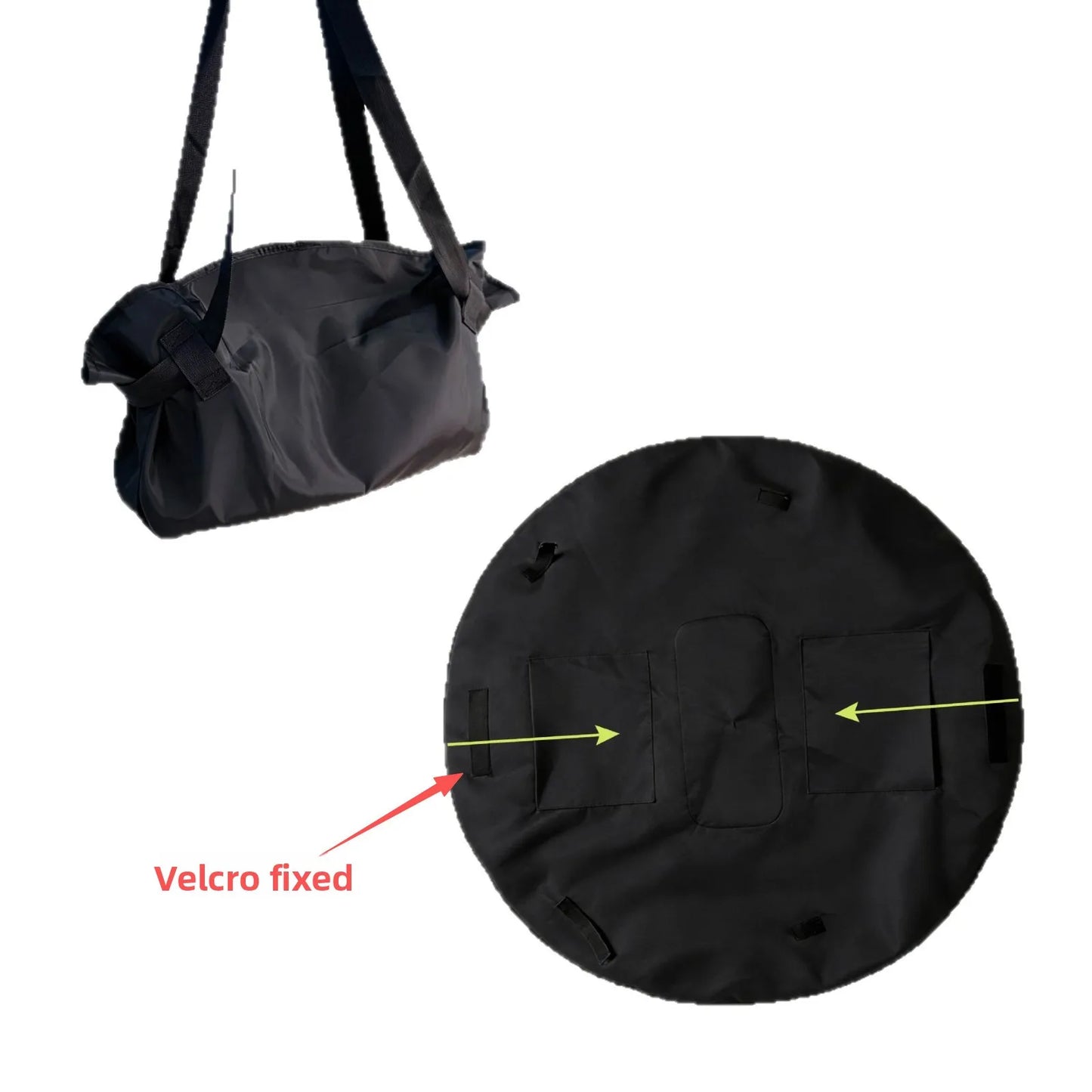 Bolsa Organizadora de Viagem Dobável e Resistente — Grande Capacidade para Camping, Passeios e Piquenique