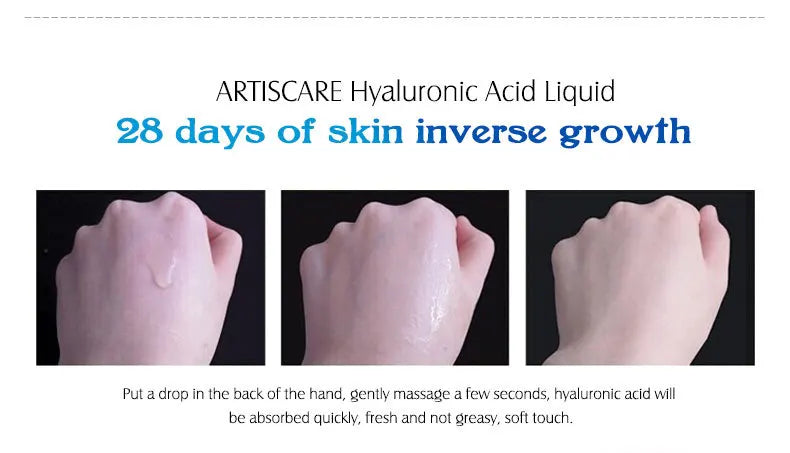 Sérum Facial de Ácido Hialurônico — Hidratante, Firmador e Restaurador da Elasticidade da Pele