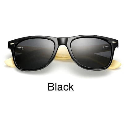 Ralferty Bamboo Sunglasses Men Polarized Women Black Sunglass Male UV400 Sun Glasses Driver Goggles Wooden Eyewear Shades 2025