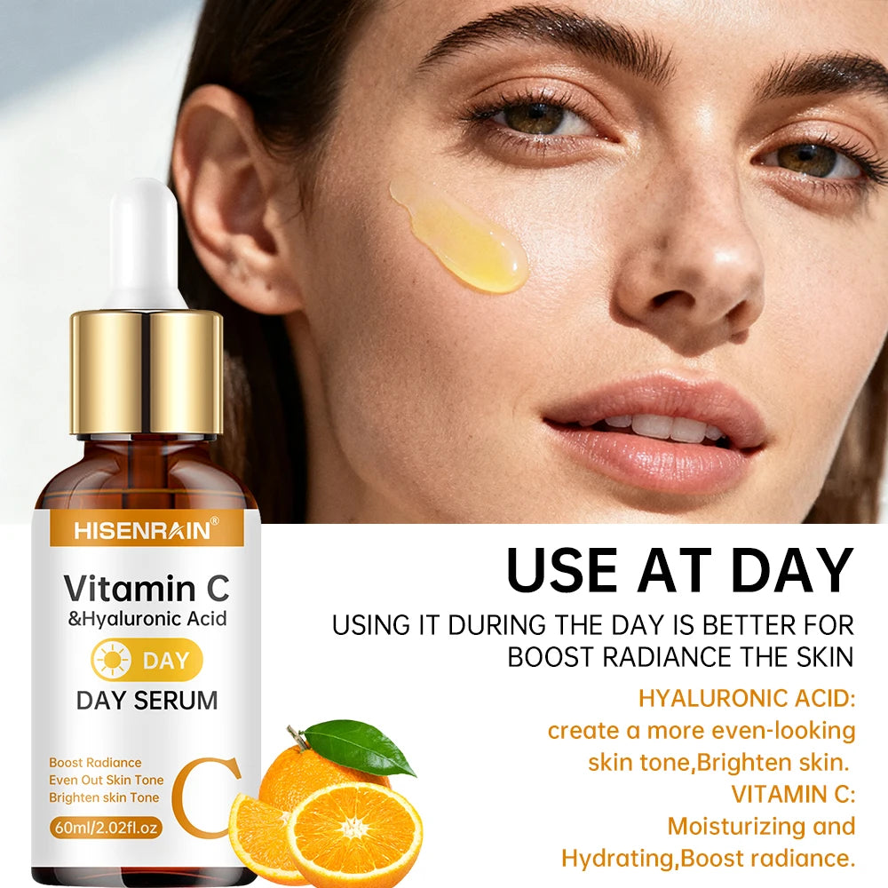 Duo Sérum Vitamina C + Retinol + Ácido Hialurônico — Antienvelhecimento e Hidratação Profunda
