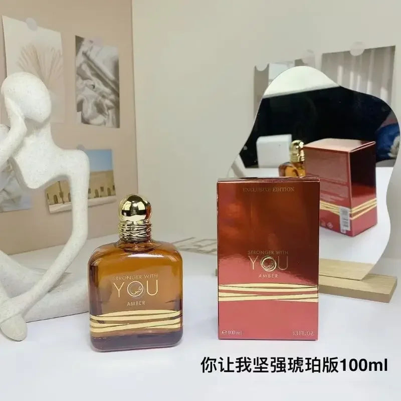 Perfume Stronger With You Absolutely 100ml — Fragrância Sofisticada de Longa Duração para Homens e Mulheres
