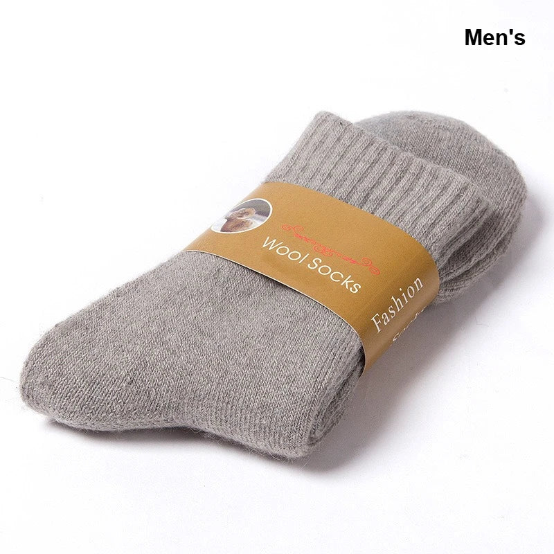 Kit 5 Pares Meias Merino Wool Térmicas Poderosas — Cano Médio, Ideais para Trilha, Ski e Frio Extremo