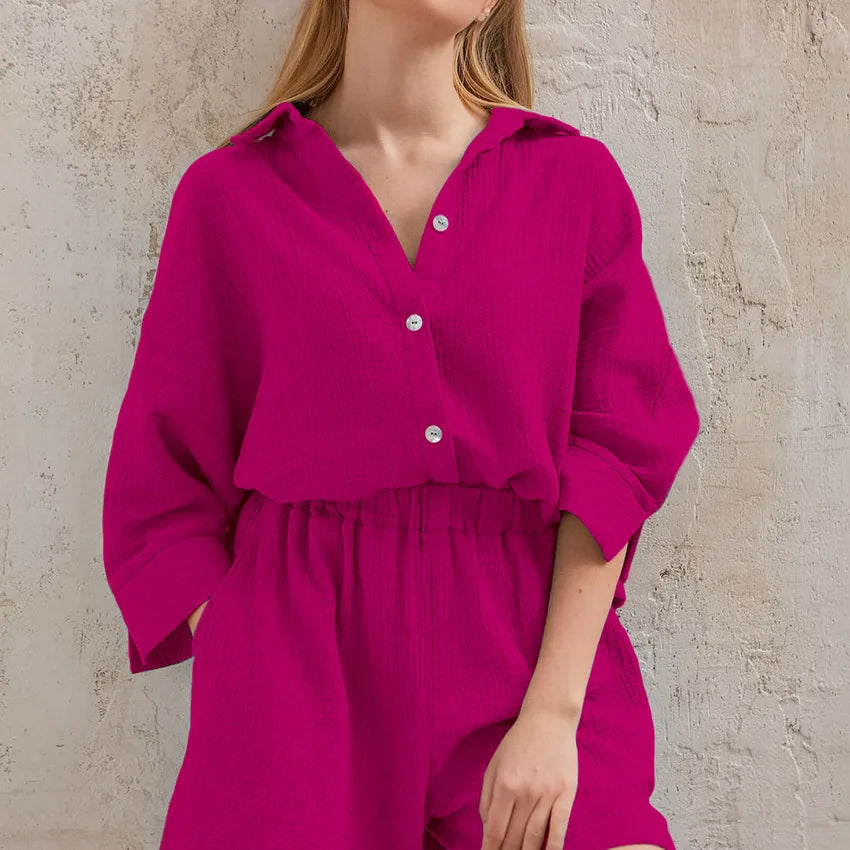 Pijama de Algodão Feminino Quentinho — Conforto e Estilo para Noites Perfeitas