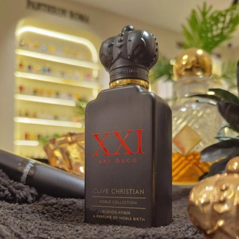 Perfume Clive Christian Masculino 50ml — Fragrância Fresca com Jasmim, Rosa, Sândalo e Musk