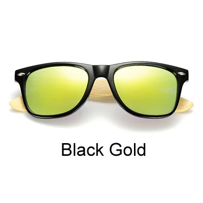 Ralferty Bamboo Sunglasses Men Polarized Women Black Sunglass Male UV400 Sun Glasses Driver Goggles Wooden Eyewear Shades 2025