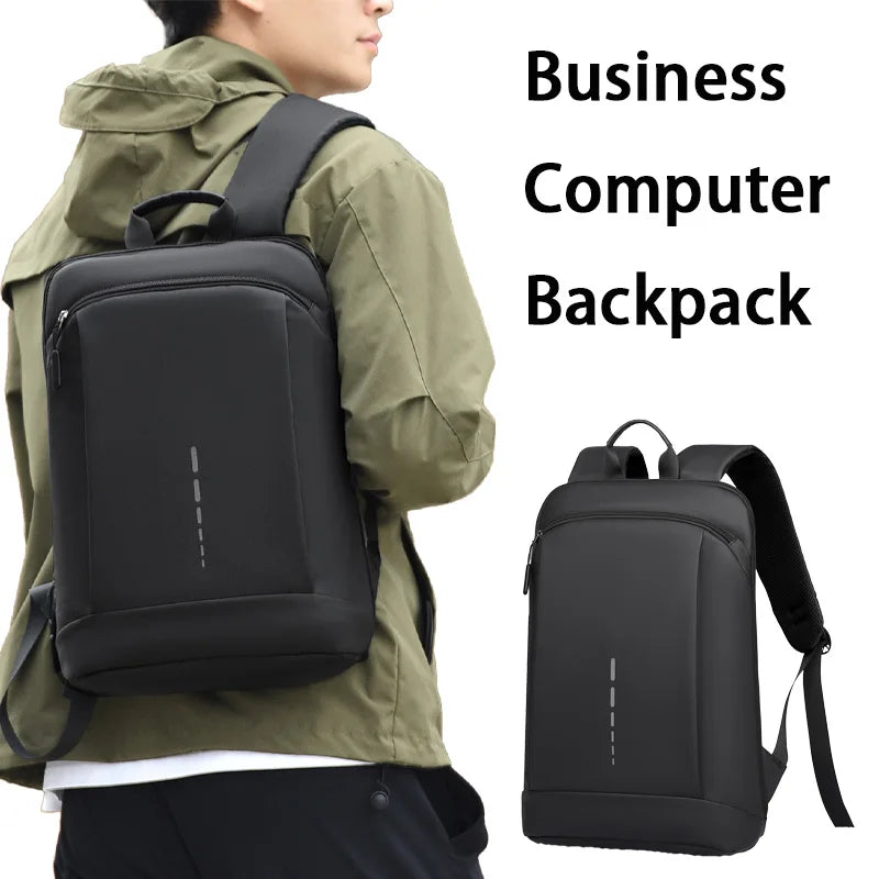Mochila masculina à prova d'água ultraleve mochila masculina elegante mochila para laptop de 15,6 polegadas