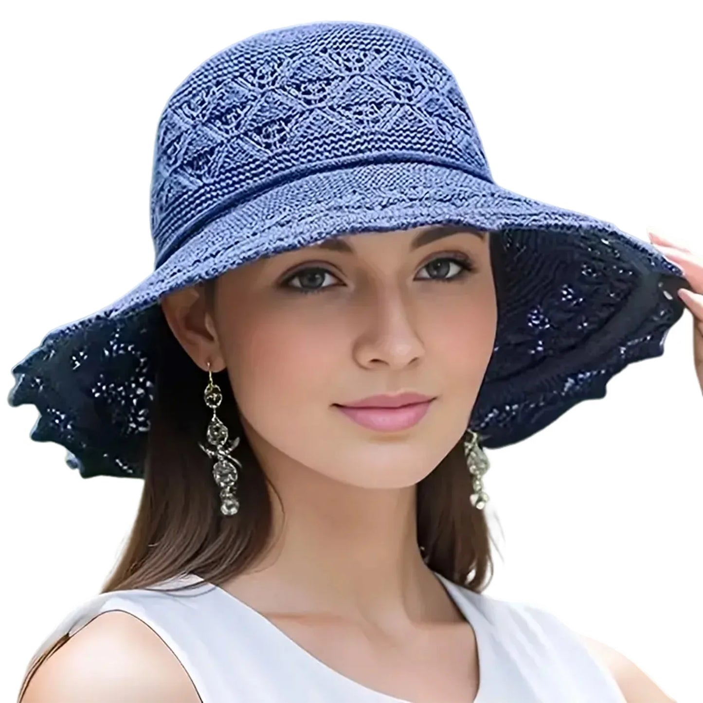 Viseira de Sol Elegante para Mulheres — Proteção UV e Estilo para o Verão