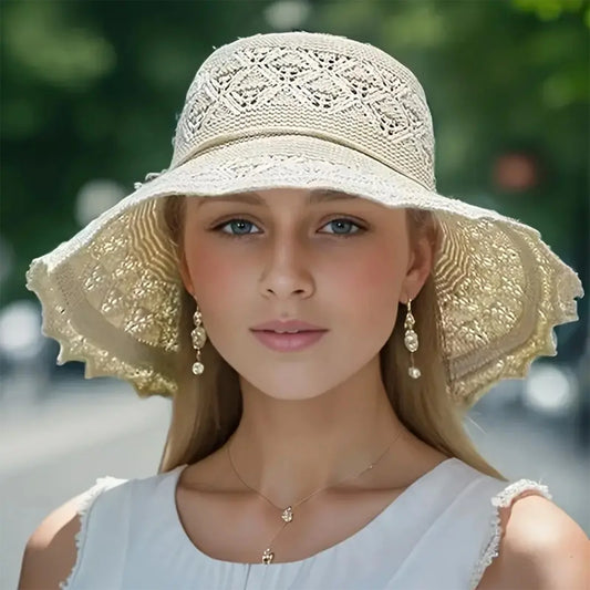 Viseira de Sol Elegante para Mulheres — Proteção UV e Estilo para o Verão