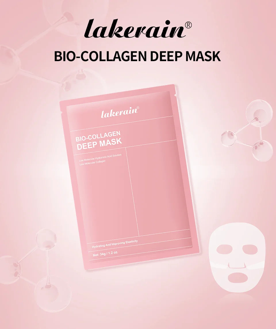 Máscara de Hidrogel com Bio-Colágeno — Hidratação Noturna Profunda, Firmadora e Minimizadora de Poros