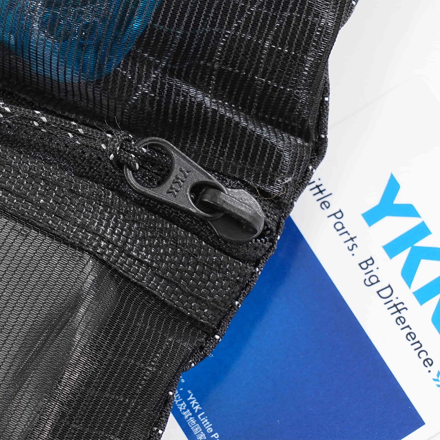 Organizador de produtos de higiene pessoal ultraleve HODRGEAR UHMWPE Gridstop |   Bolsa de malha enrolada de 35g |   Zíperes YKK |   Caminhadas e armazenamento EDC UL GEAR